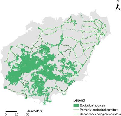 Importance of ecosystem services and ecological security patterns on Hainan Island, China